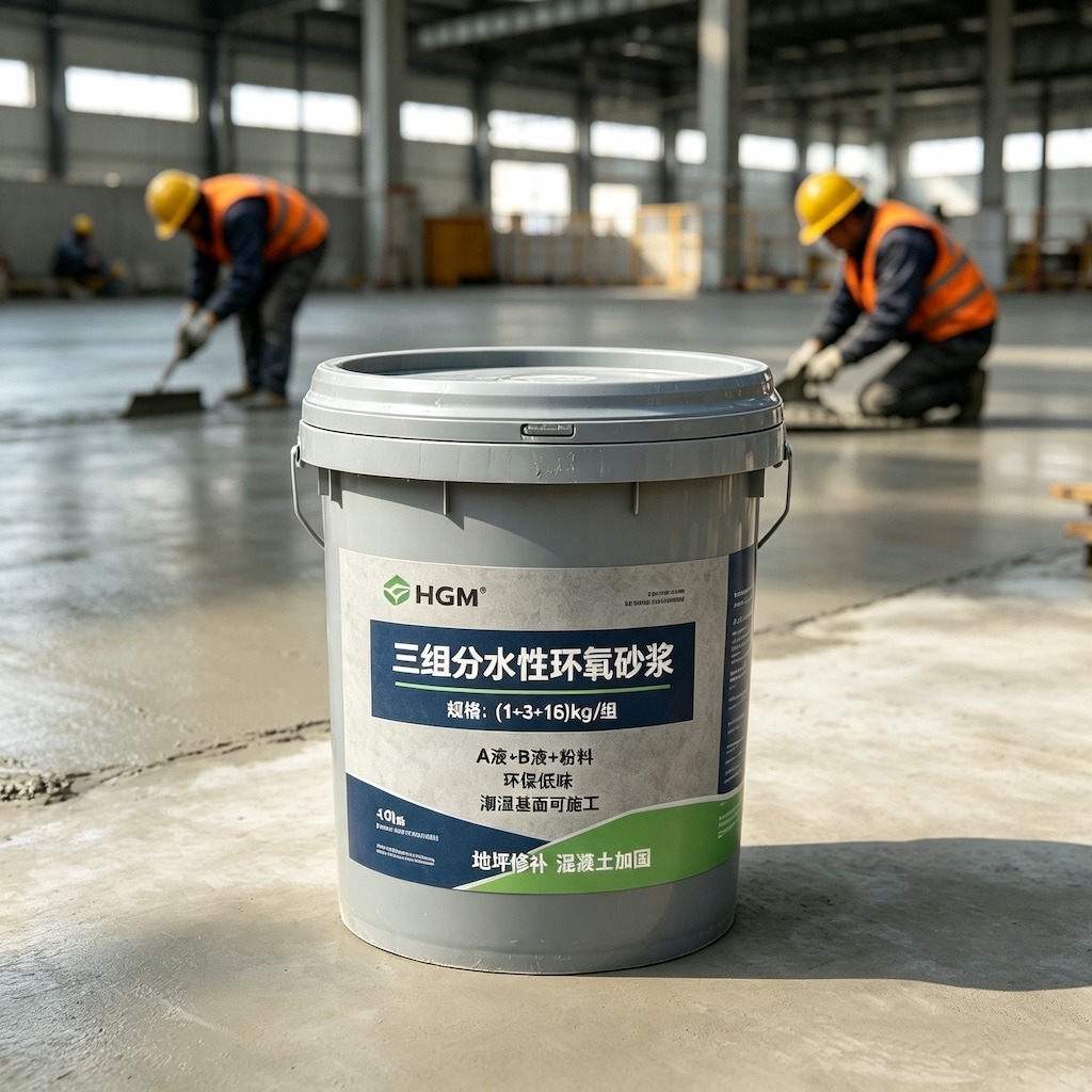 辉南三组份水性环氧砂浆